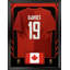 Alphonso Davies Framed 25.75 x 33.75 FIFA World Cup 2026 Canada Official Home Stadium Replica Nike Jersey