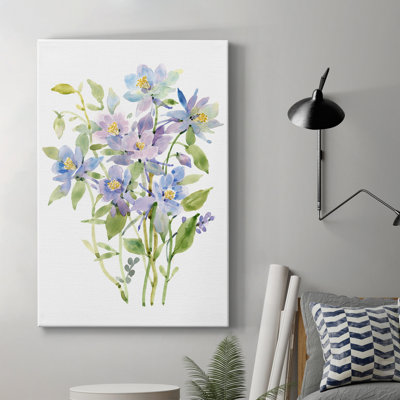 " Columbine Spray II " Painting Print