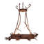 Woodland Pine 4 - Light Chandelier