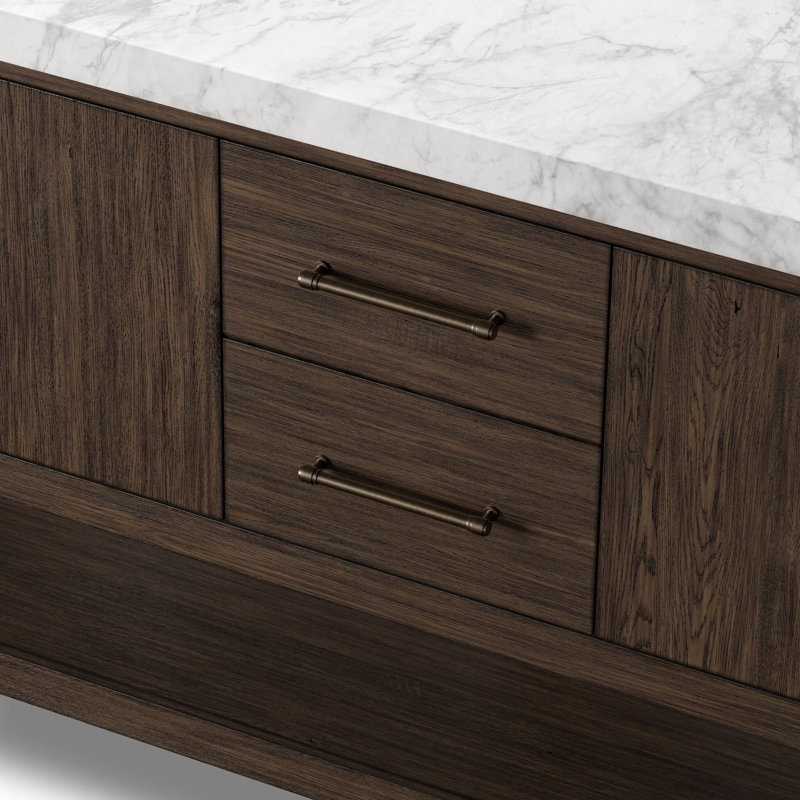 Anthem Double Vanity, Satin Espresso Oak