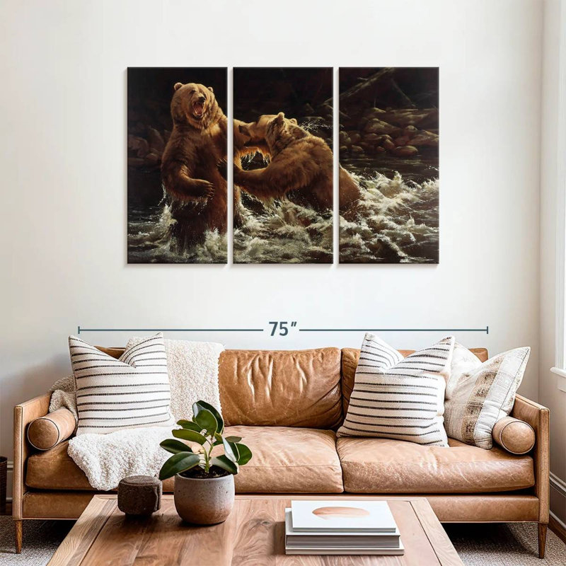 Clash, 36" H x 57" W