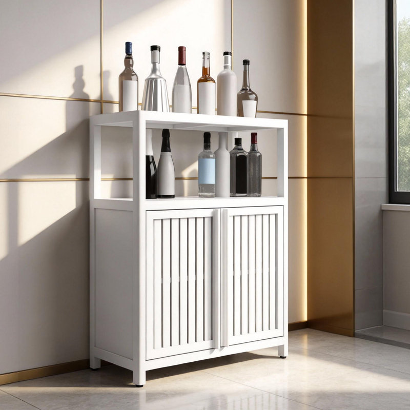 Armoire de salle de bain Nikoll, Blanc