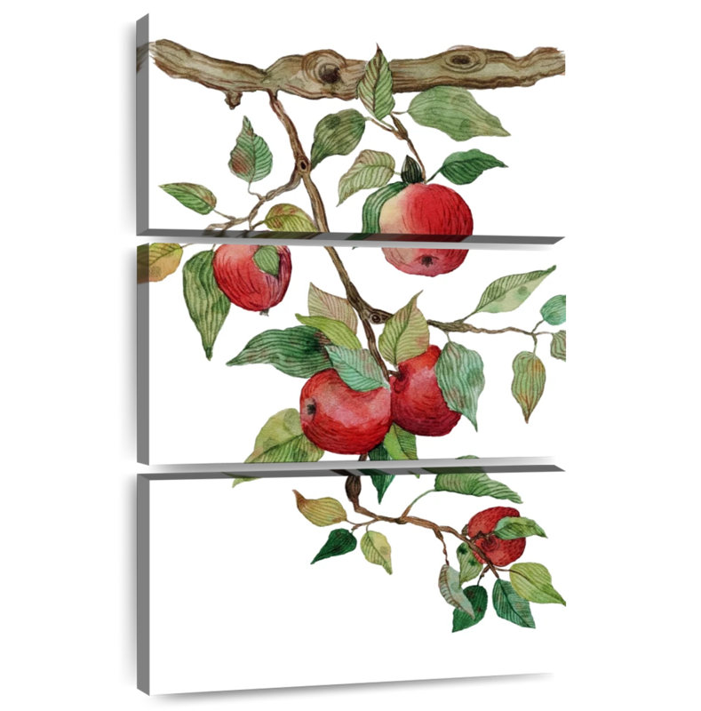 Yarlin Ripe Red Apples, 32" H x 20" W