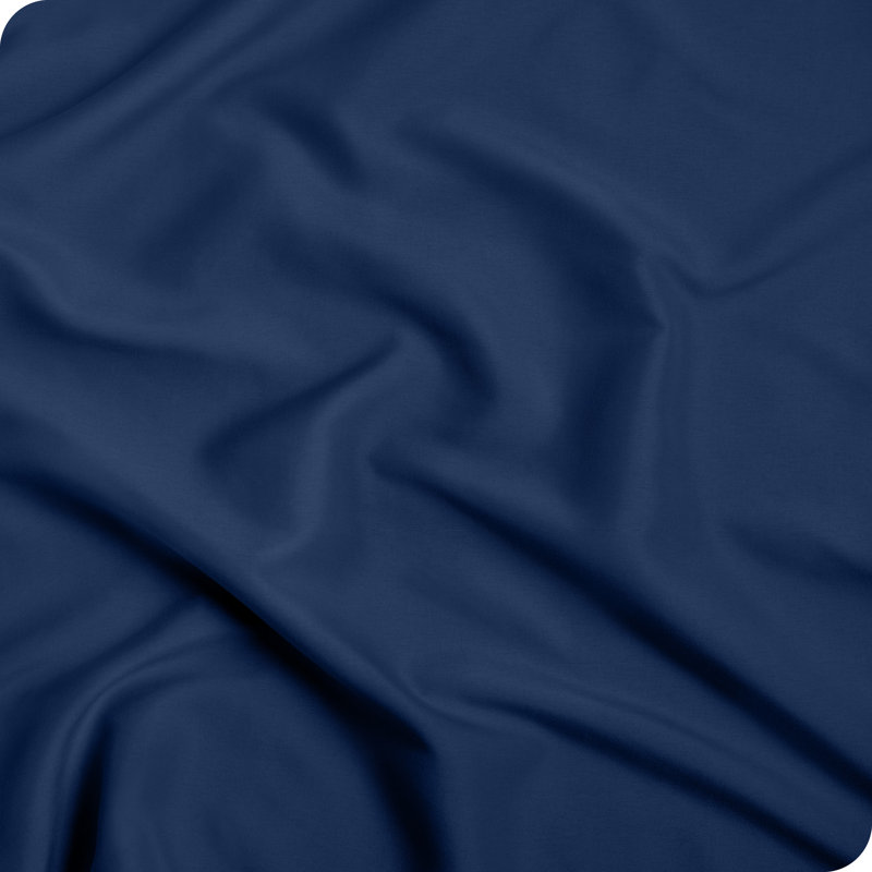 King Dark Blue and Grey Reversible Microfiber Bed-in-a-Bag Set