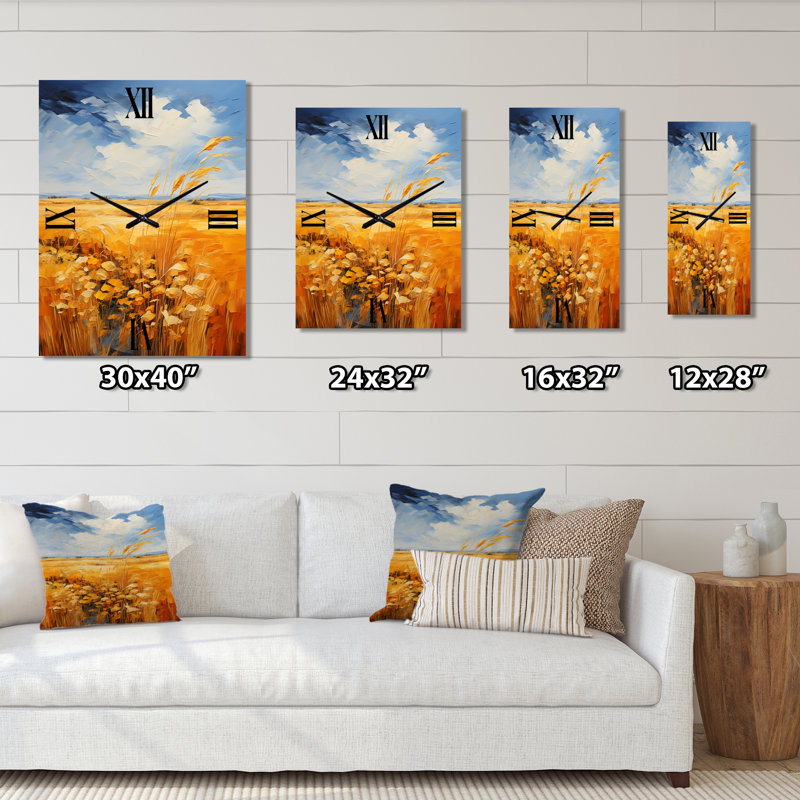 Jema - Horloges murales paysage et nature, Grand