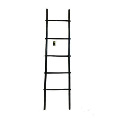 Porte-échelle en bambou acajou 6 pi