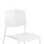 Pair of Aspen Academy Kitchen Chairs, Plastic Seat with Metal Legs-1255434728