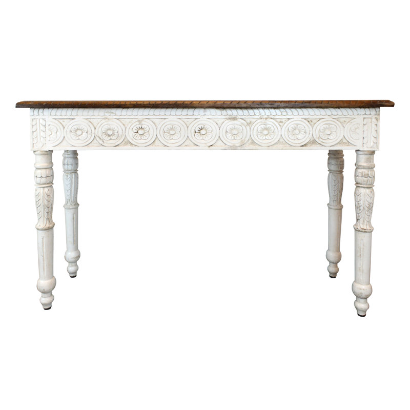 Console en bois massif 48 po Losoya