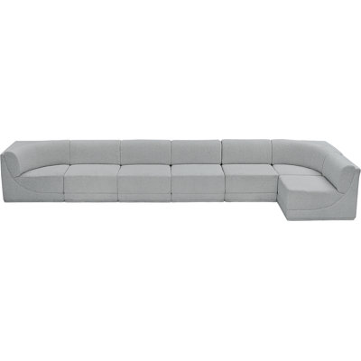 Izick Upholstered L-Shaped Sectional Reversible