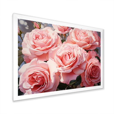 " Minimalism Pink Roses Dream "