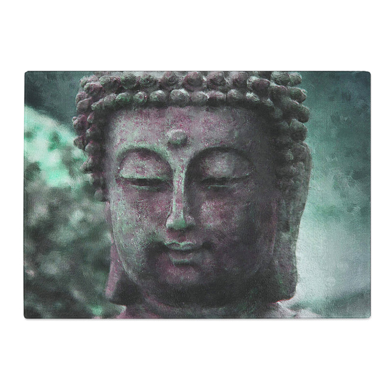 Buddha Statue Vol.1 Painting Chopping Board, 0.4cm H x 28.5cm W x 39cm L