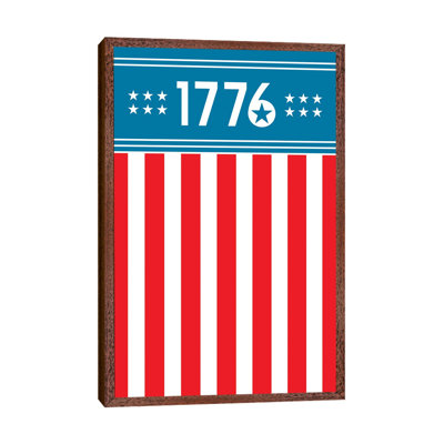 1776, America by Benton Park Prints - Print on Canvas
