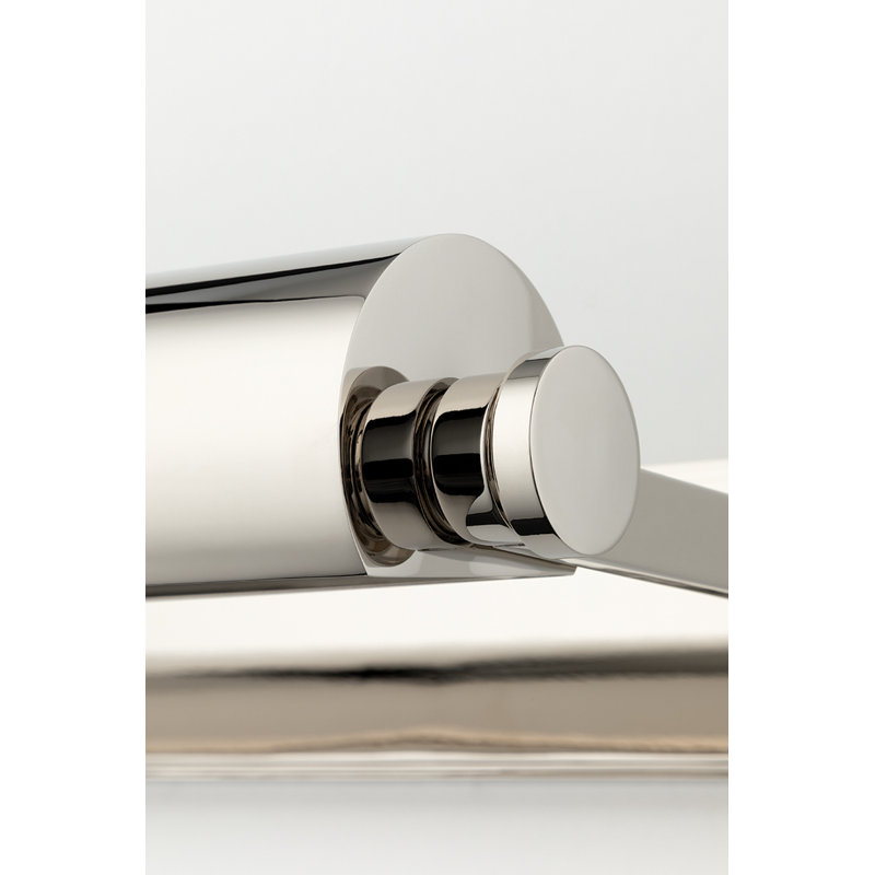 Merrick Dimmable Wall Mounted Picture Light, Polished Nickel