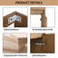 Ensemble de meuble-lavabo mural simple 17 po Shontea-1873287086