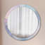 Huldar Glass Flat Wall Mirror