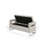 Banc de rangement à fermeture douce