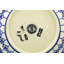 Flowering Peacock Stoneware Pasta Bowl