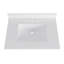 Plateau de meuble-lavabo simple 31 po avec lavabo et trous de robinet 31 po-100232867