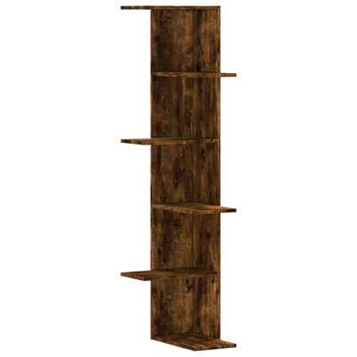 140cm H x 36.5cm W Corner Bookcase