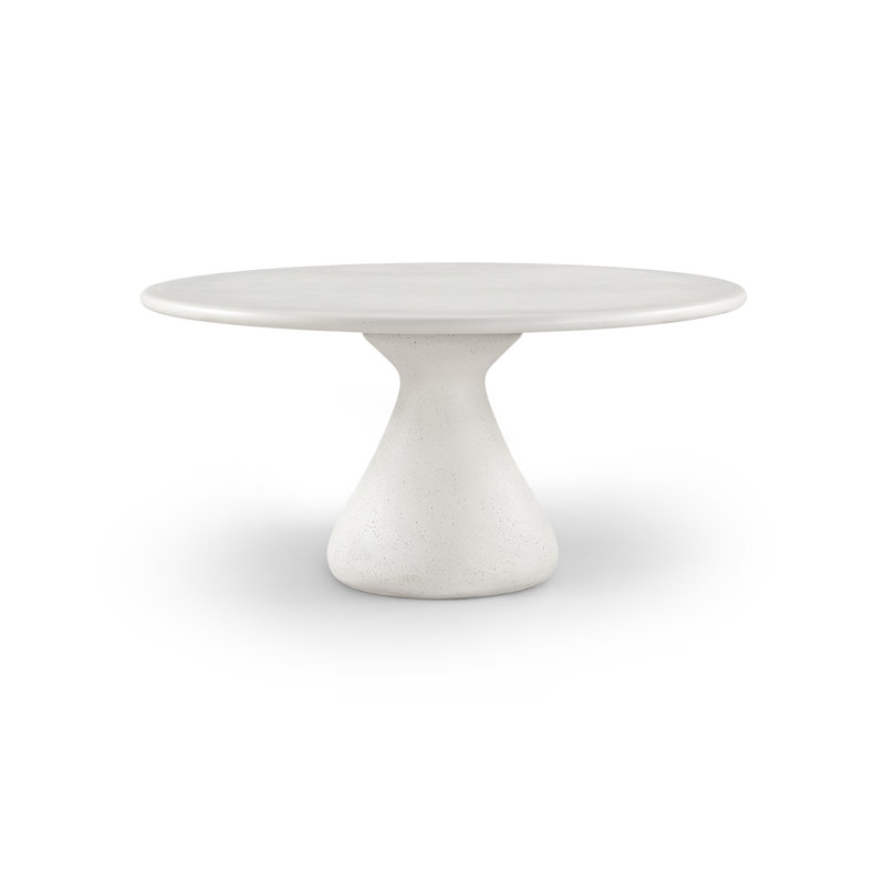 Table de salle à manger Sano Caja, H 30 po x l 60 po x P 60 po, Crème