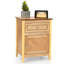 Dulles 48cm W Manufactured Wood Bedside Table-1942630309