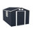 Secure Storage Sheds, 8x12 Ft Metal Steel Modern Backyard Garden Use