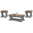 Table basse avec 2 tables de bout Bankhead