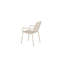 Peking Diningchair Aluminium - Beige / 55*60,5*87-1279098901