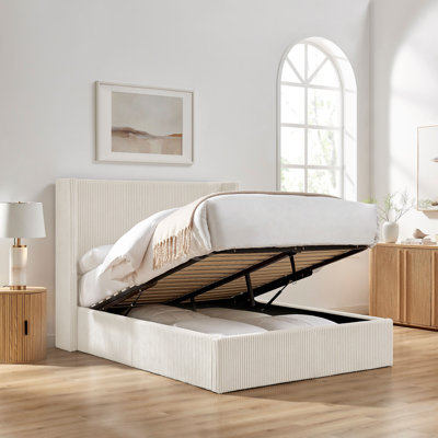 Upholstered Ottoman Storage Bed