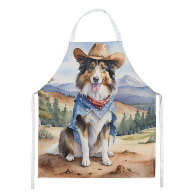 No Pattern Bib Apron