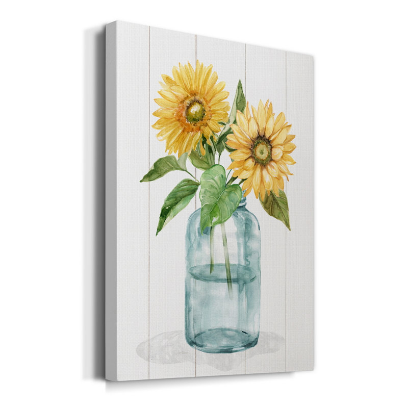 Sunny Day I - Impression sur toile tendue, H 60 po x l 40 po x P 1 po