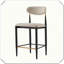 Ensemble de 2 tabourets de comptoir sans accoudoirs Robuste, durable, élégant, pratique, compact et fonctionnel-121321853