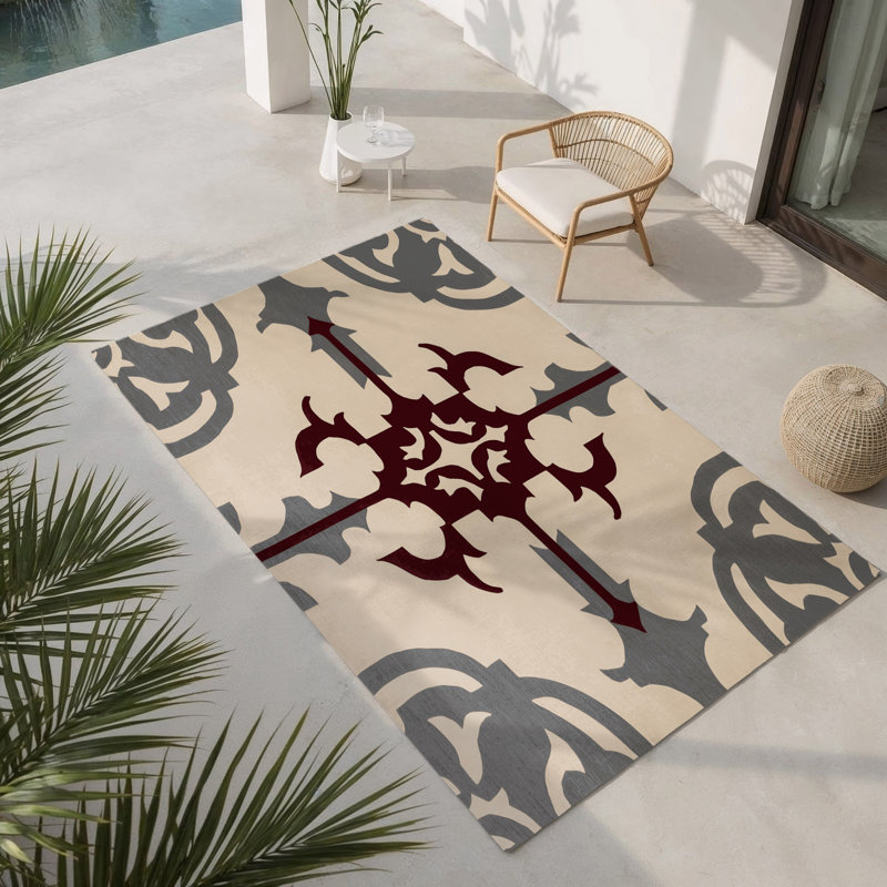 Tapis intérieur et extérieur Kinetic Unity, Rectangle 1 pi 6 po x 2 pi 6 po