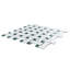 Carreau de mosaïque pour mur et plancher en porcelaine tressée 0,92 po x 2,26 po Metro Ion Dog