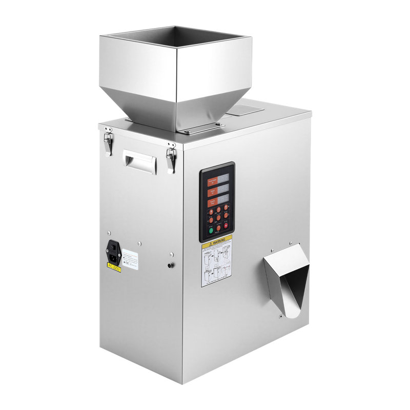 Machine de remplissage automatique de poudre, doseur de particules de 10 à 500 g (0,02 à 1,1 lb), acier inoxydable, système de pesage précis pour grains de café, céréales, thé, épices, argent