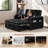 Convertible Sofa Bed with Adjustable Backrest-1426152826