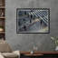 Pedestrian Crossing Framed Photographic Print
