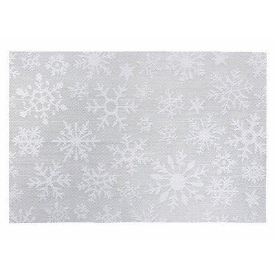 Vinyl Abstract Rectangle Placemat