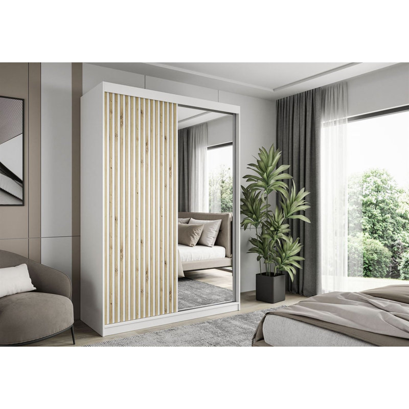 Notthingham 2 Door Wardrobe, White