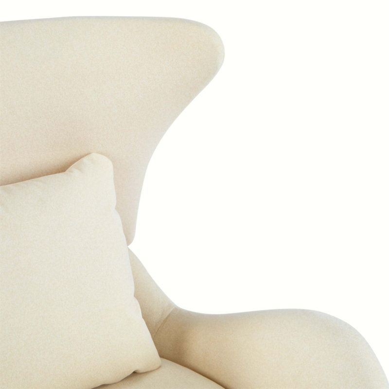 Chaise d'appoint moderne en polyester avec espace pour animaux / rangement - capacité de 330 lb, chaise longue de salon élégante et durable