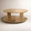 Table basse ronde Rolando Abaca