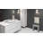 DAX Solid Surface Shower Stool