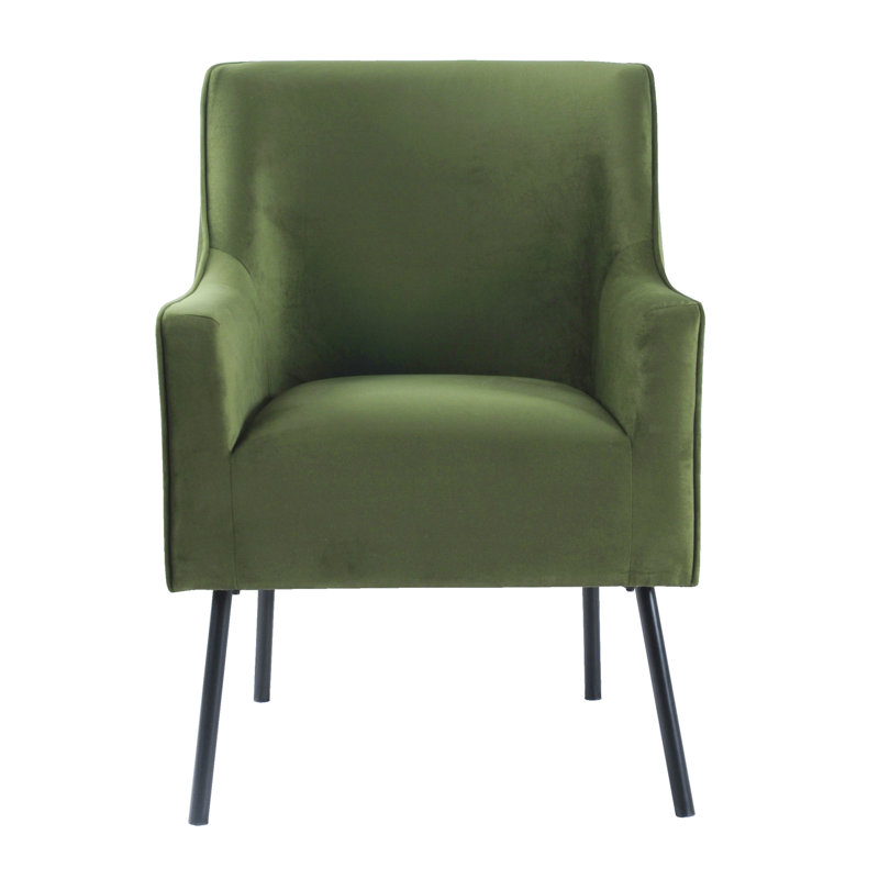 Modern Armchair , Forest Green