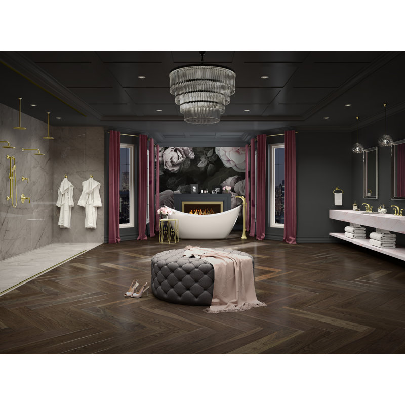 Anneau à serviettes Rhen, Or brossé