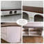 Meuble télé moderne en bois manufacturé blanc-38050590