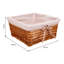 Wicker Laundry Set