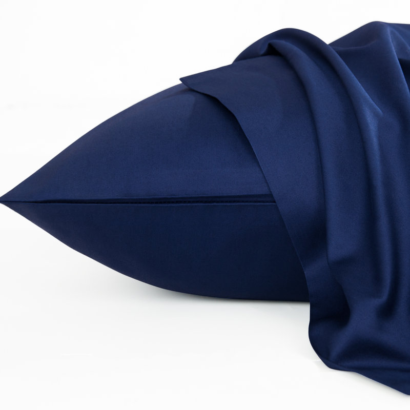 100% Body Pillowcase with envelope closure, Navy Blue