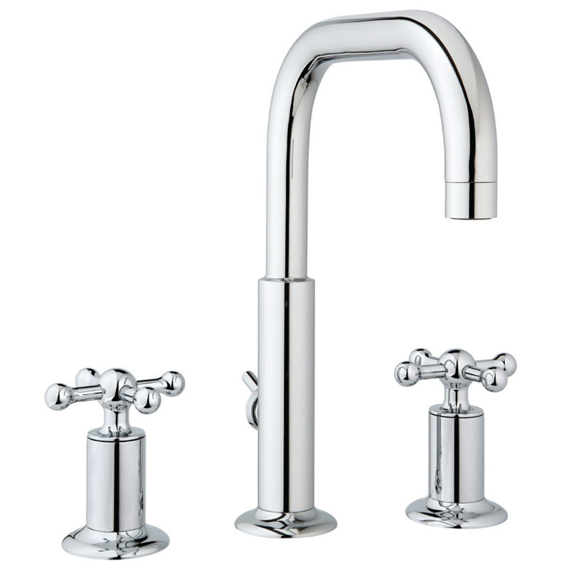 Tub Filler with Diverter, Polished Chrome, Without Handheld Shower