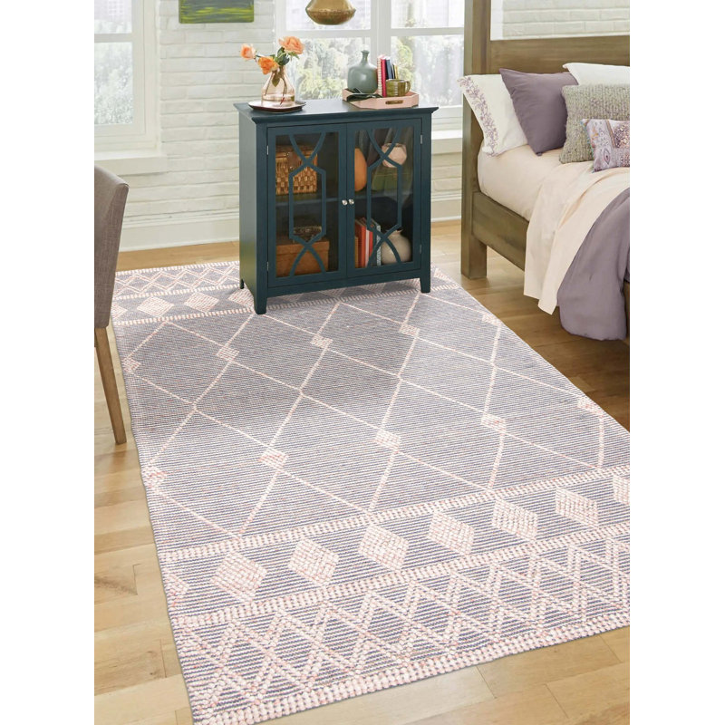 Tapis rose Sienna 5 pi 1 po x 7 pi 6 po