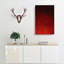 Seeing Red In Abstract - Wrapped Canvas-55342291